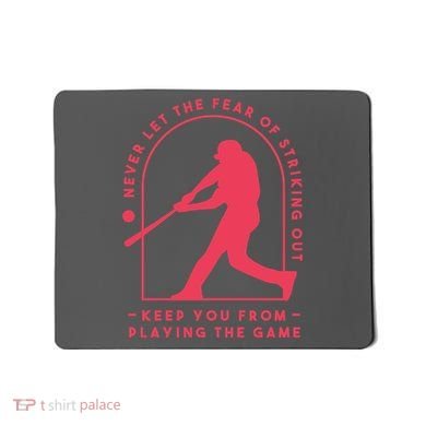 Playing The Game Baseball Mousepad