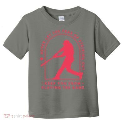 Playing The Game Baseball Toddler T-Shirt
