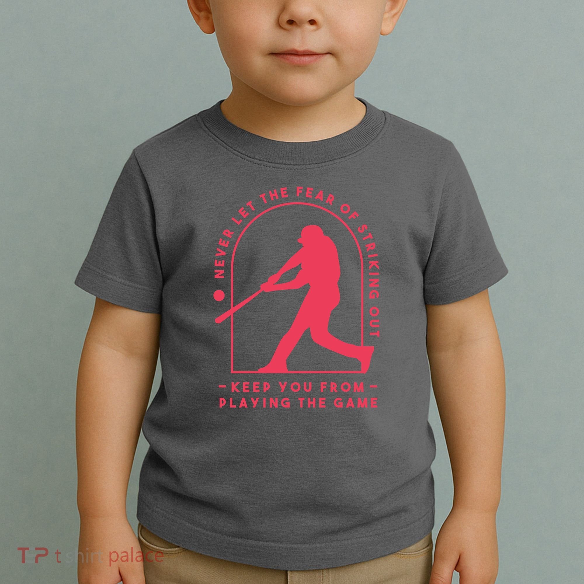 Playing The Game Baseball Toddler T-Shirt