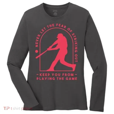 Playing The Game Baseball Women's Long Sleeve Shirt