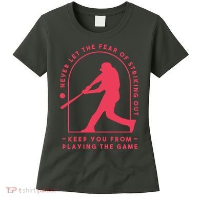 Playing The Game Baseball Women's T-Shirt