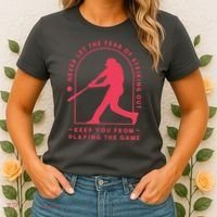 Playing The Game Baseball Women's T-Shirt thumb 2
