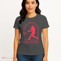 Playing The Game Baseball Women's T-Shirt thumb 4