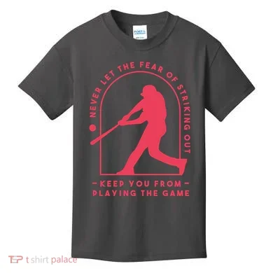Playing The Game Baseball Kids T-Shirt