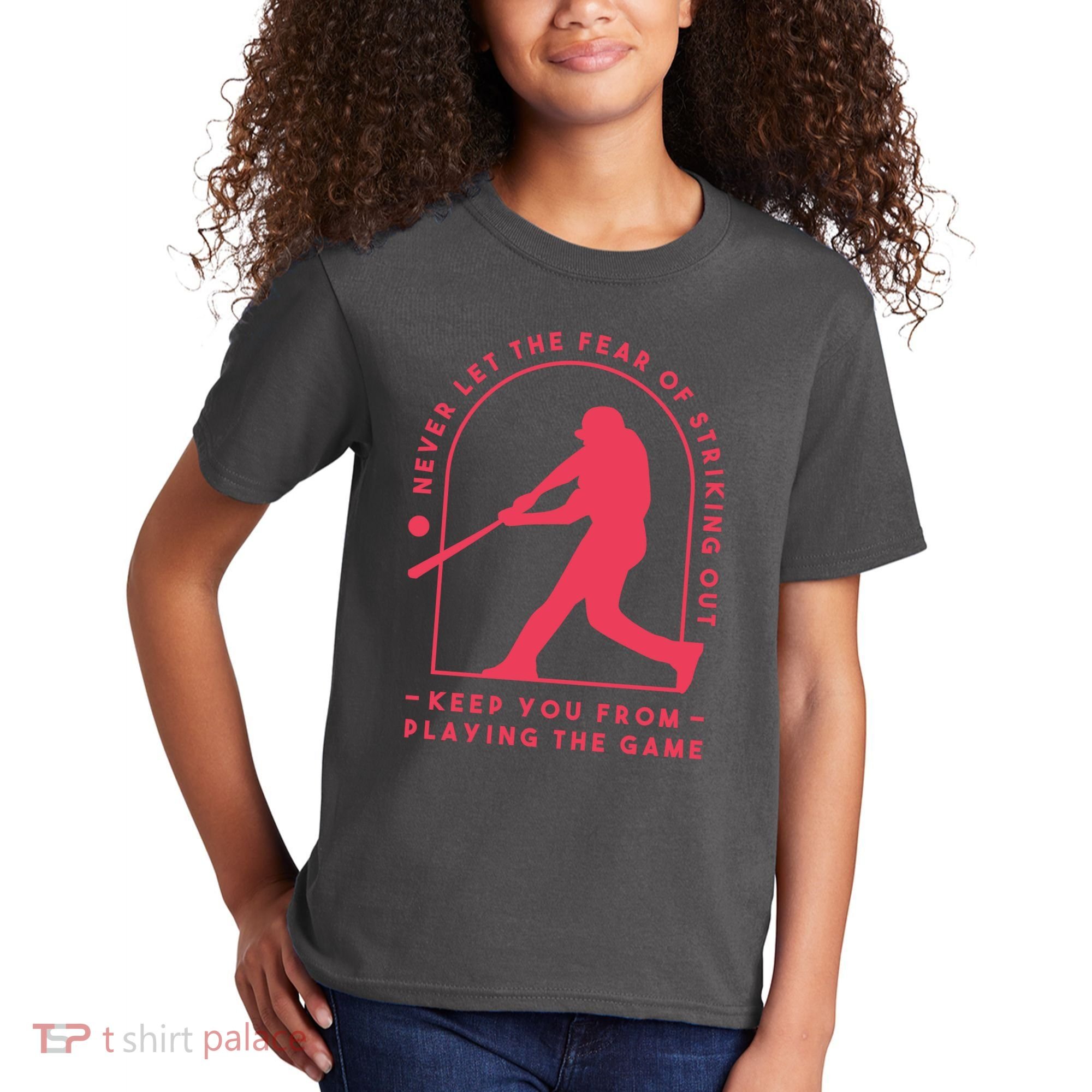 Playing The Game Baseball Kids T-Shirt