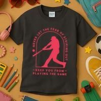 Playing The Game Baseball Kids T-Shirt thumb 3