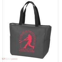 Playing The Game Baseball Tote Bag thumb 3