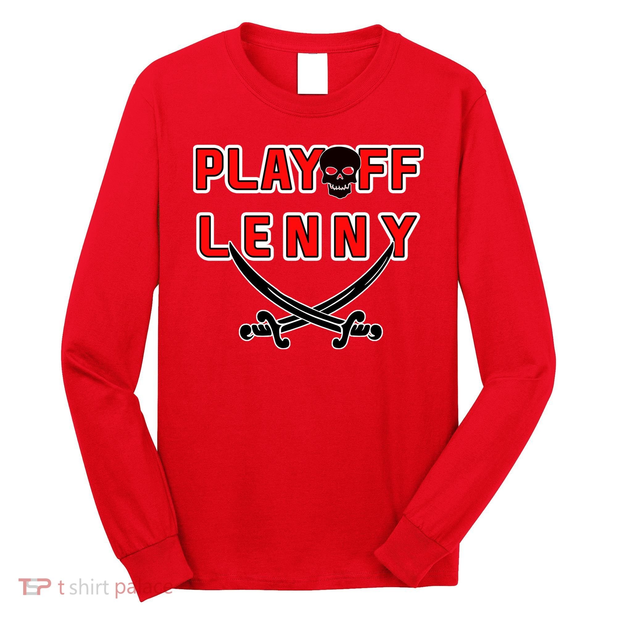 Playoff Lenny Tampa Bay Football Skull Long Sleeve Shirt