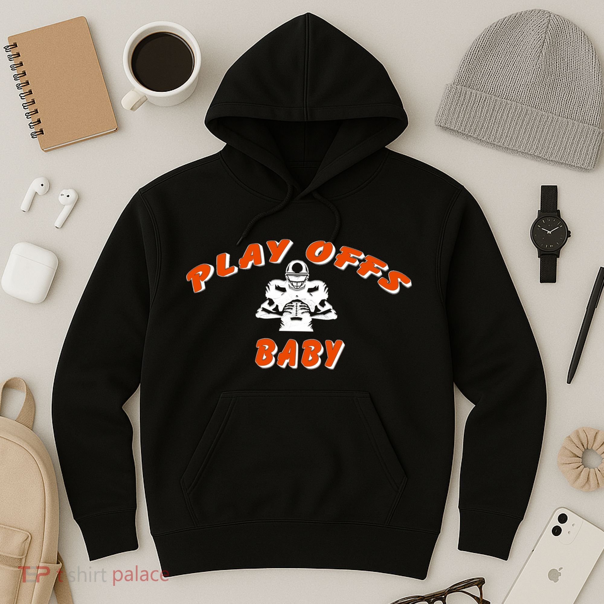 Playoffs Baby Football Hoodie