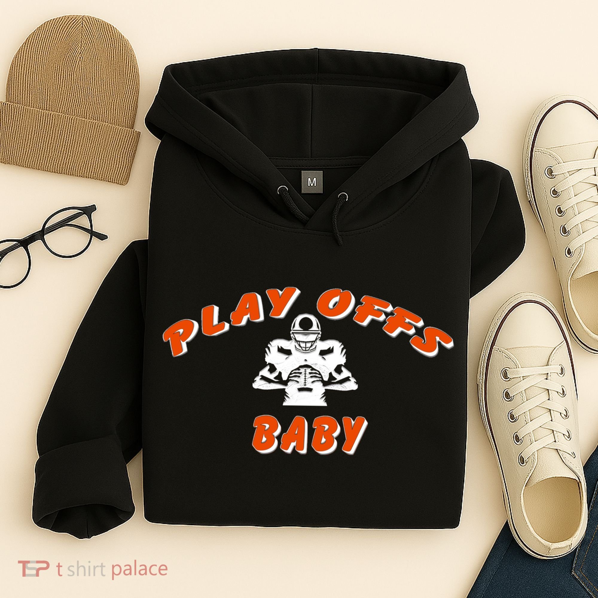 Playoffs Baby Football Hoodie