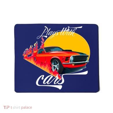 Plays With Cars Matching Family Mousepad
