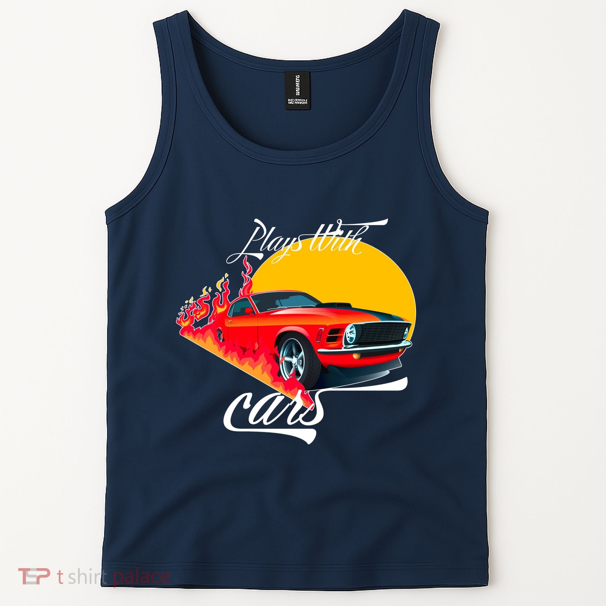 Plays With Cars Matching Family Tank Top
