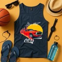 Plays With Cars Matching Family Tank Top thumb 4