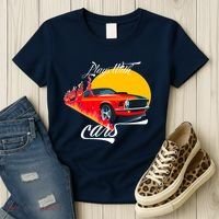 Plays With Cars Matching Family Women's T-Shirt thumb 3