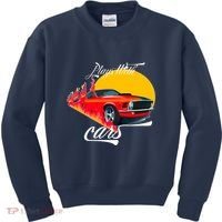 Plays With Cars Matching Family Kids Sweatshirt thumb 0