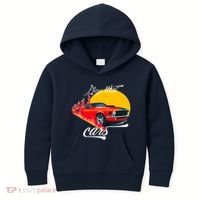 Plays With Cars Matching Family Kids Hoodie thumb 0