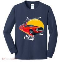 Plays With Cars Matching Family Kids Long Sleeve Shirt thumb 0