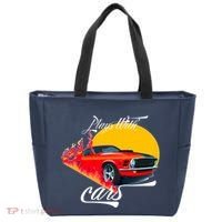 Plays With Cars Matching Family Tote Bag thumb 0