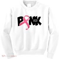 Pink Love Breast Cancer Ribbon Kids Sweatshirt thumb 0