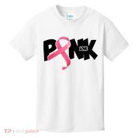 Pink Love Breast Cancer Ribbon Kids T-Shirt thumb 0