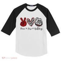 Peace Love Bulldogs Kids Colorblock Raglan Jersey thumb 0