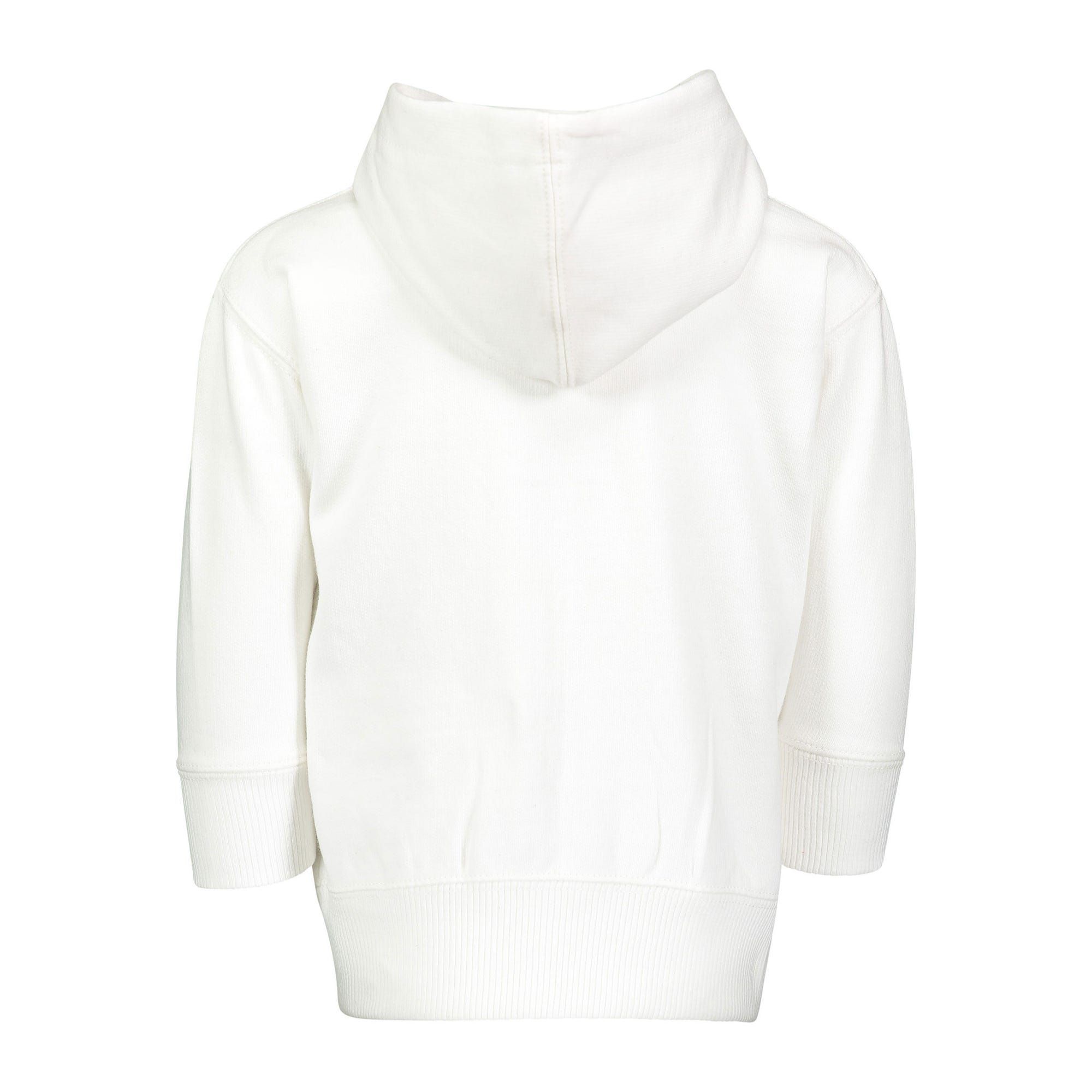 Peace Love Bulldogs Toddler Zip Fleece Hoodie