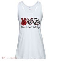 Peace Love Bulldogs Ladies Essential Flowy Tank thumb 0