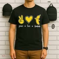 Peace Love Bananas T-Shirt thumb 6