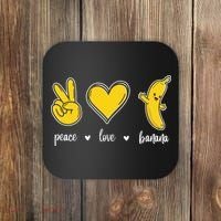 Peace Love Bananas Coaster thumb 0