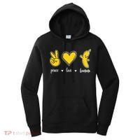 Peace Love Bananas Women's Hoodie thumb 0