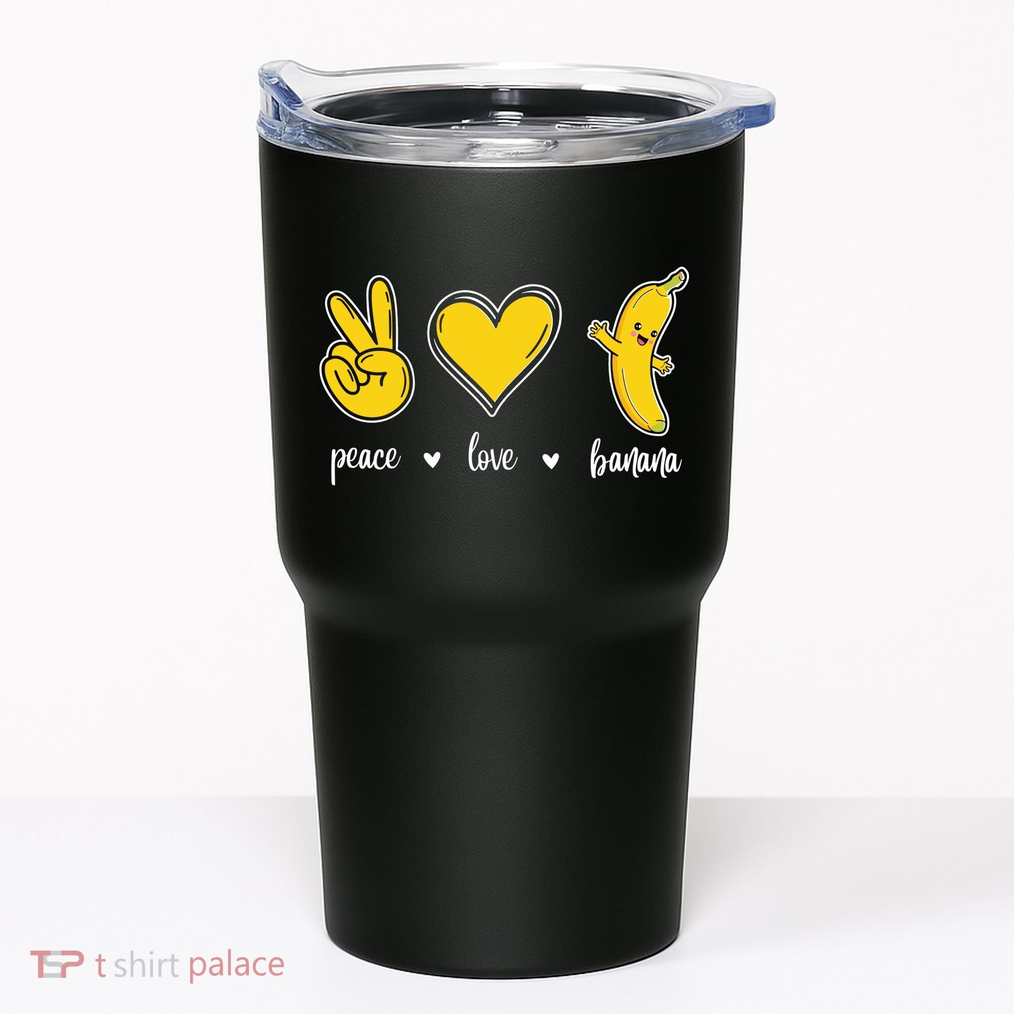 Peace Love Bananas Tumbler
