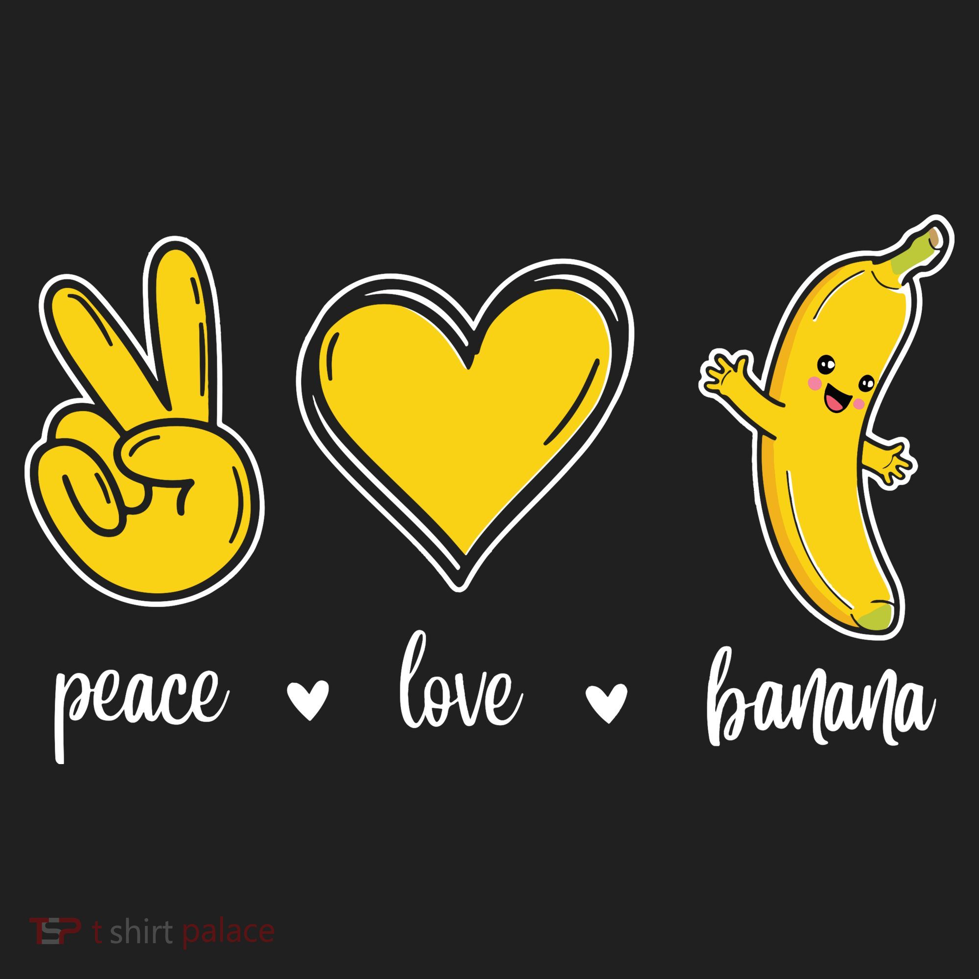 Peace Love Bananas Tumbler