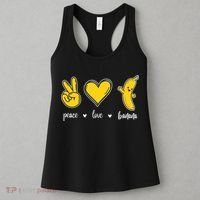 Peace Love Bananas Women's Tank Top thumb 3