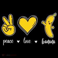 Peace Love Bananas Women's Tank Top thumb 5