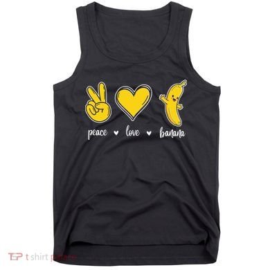 Peace Love Bananas Tank Top
