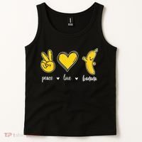 Peace Love Bananas Tank Top thumb 2