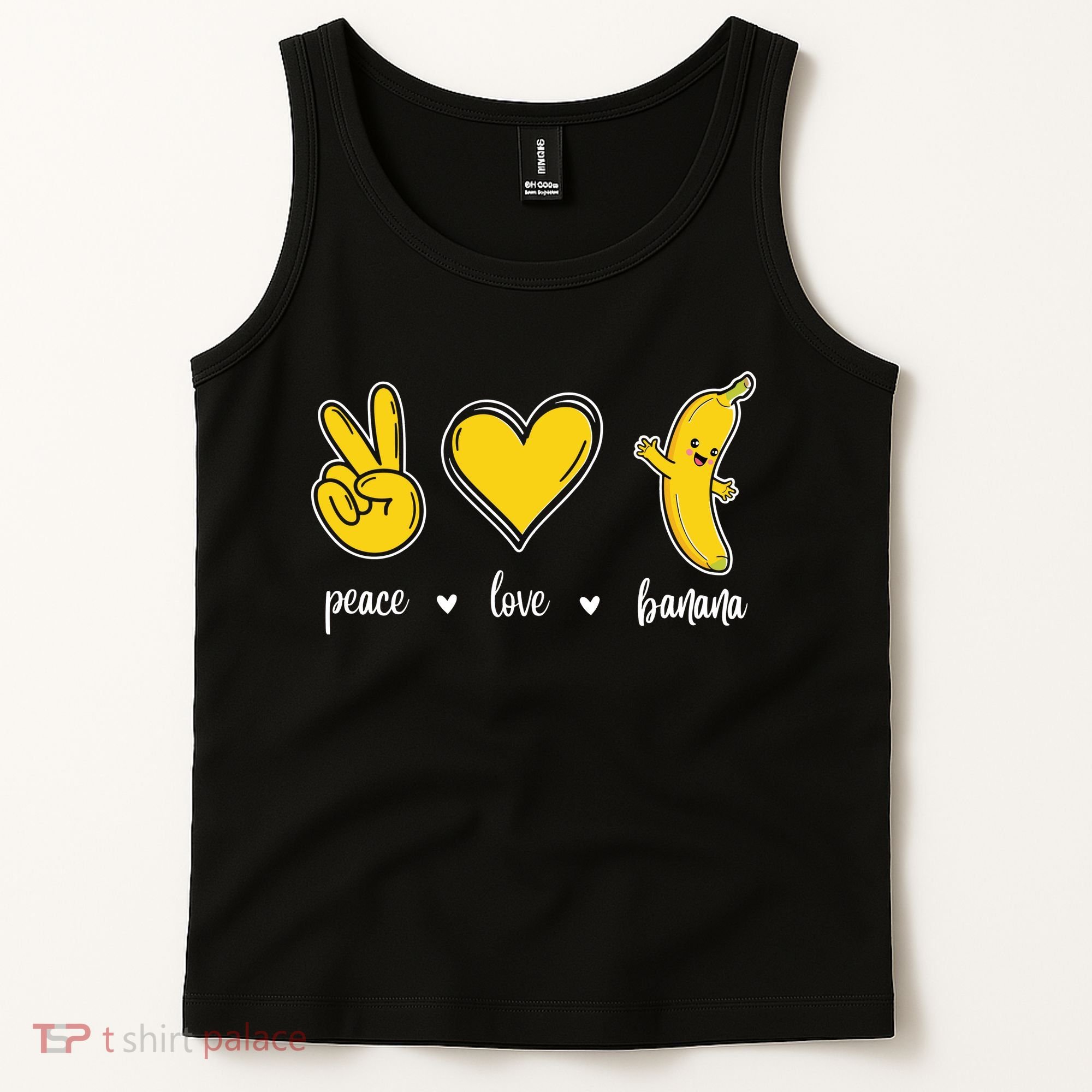 Peace Love Bananas Tank Top