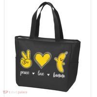 Peace Love Bananas Tote Bag thumb 3