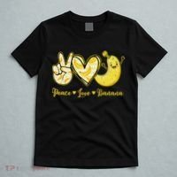 Peace Love Bananas Fresh Banana Fruit Lover Women T-Shirt thumb 5