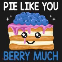 Pie Like Blue Berry Much Blueberries Funny Blueberry Lover Gift Women's Hoodie thumb 2