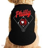  Philly Love Baseball Philadelphia Fan Funny  Doggie Tank thumb 0