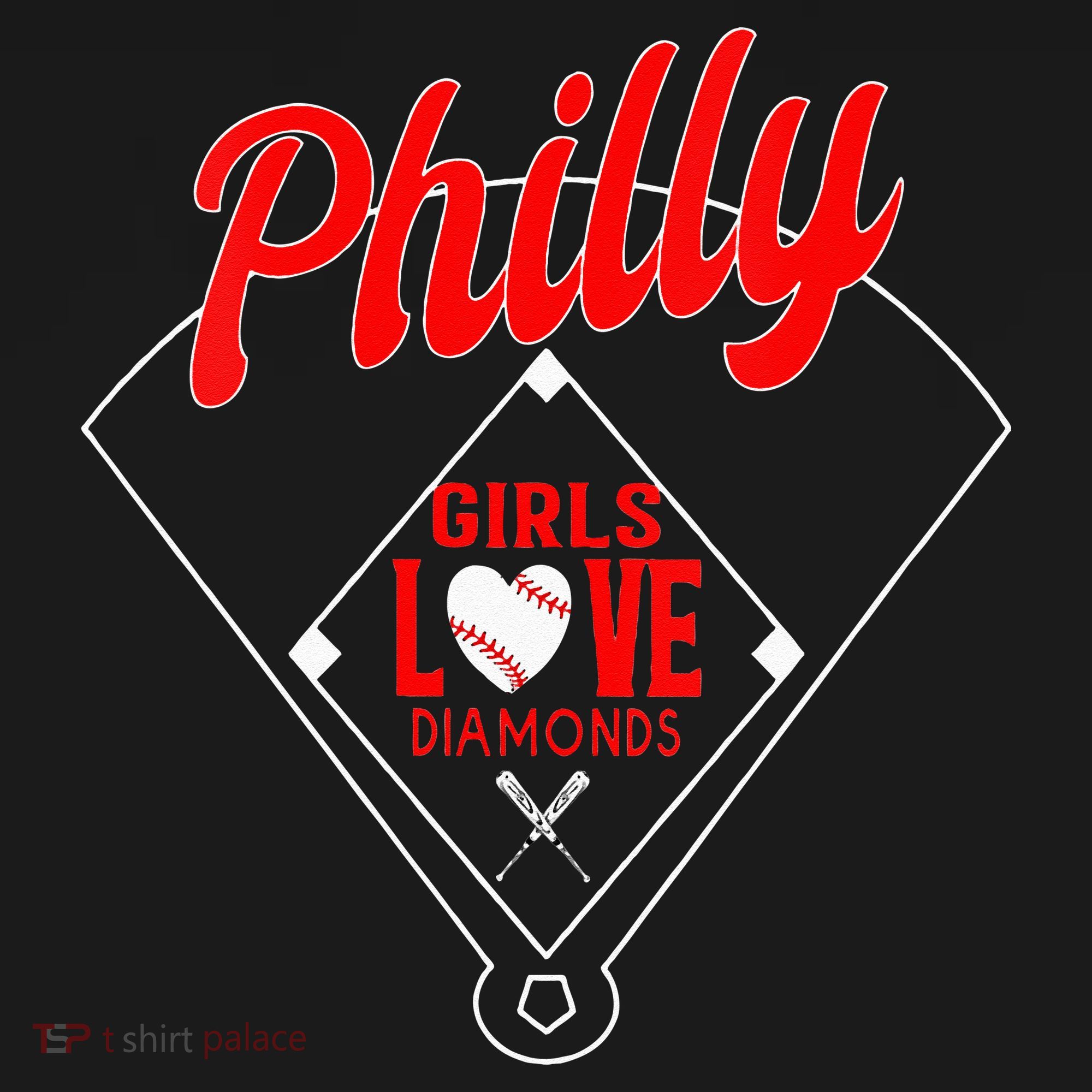  Philly Love Baseball Philadelphia Fan Funny  Doggie Tank