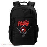  Philly Love Baseball Philadelphia Fan Funny  Backpack thumb 0