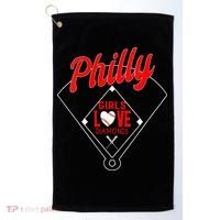 Philly Love Baseball Philadelphia Fan Funny  Golf Towel thumb 0