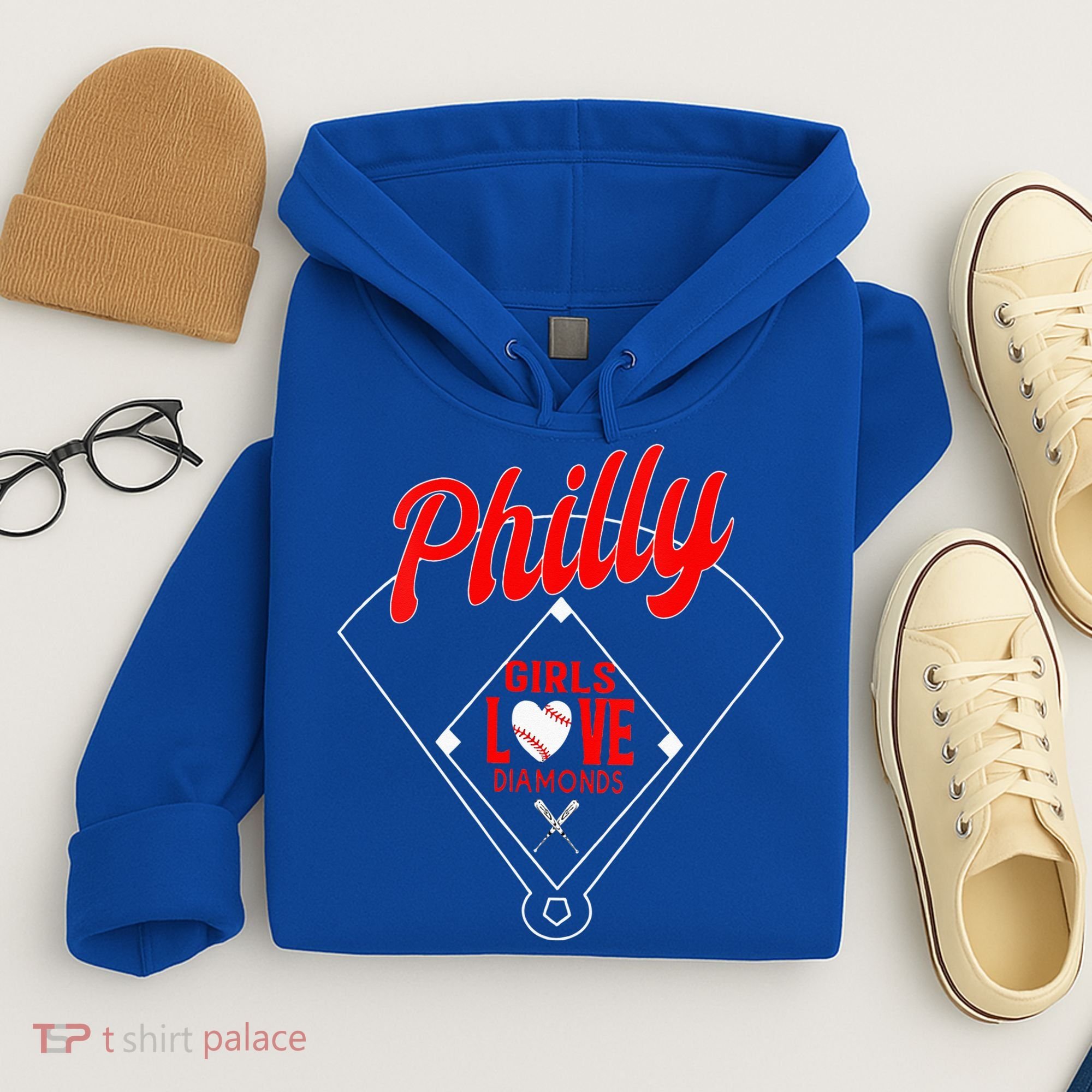  Philly Love Baseball Philadelphia Fan Funny  Hoodie