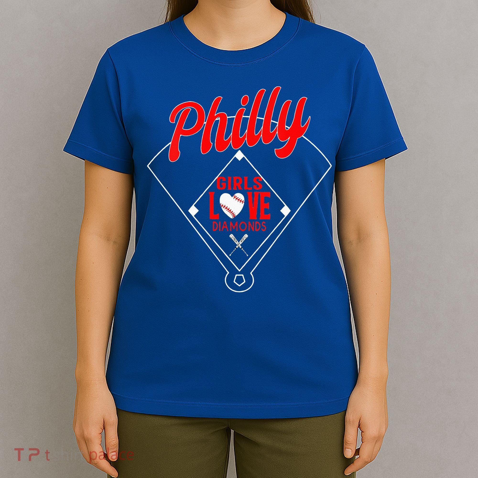  Philly Love Baseball Philadelphia Fan Funny  T-Shirt