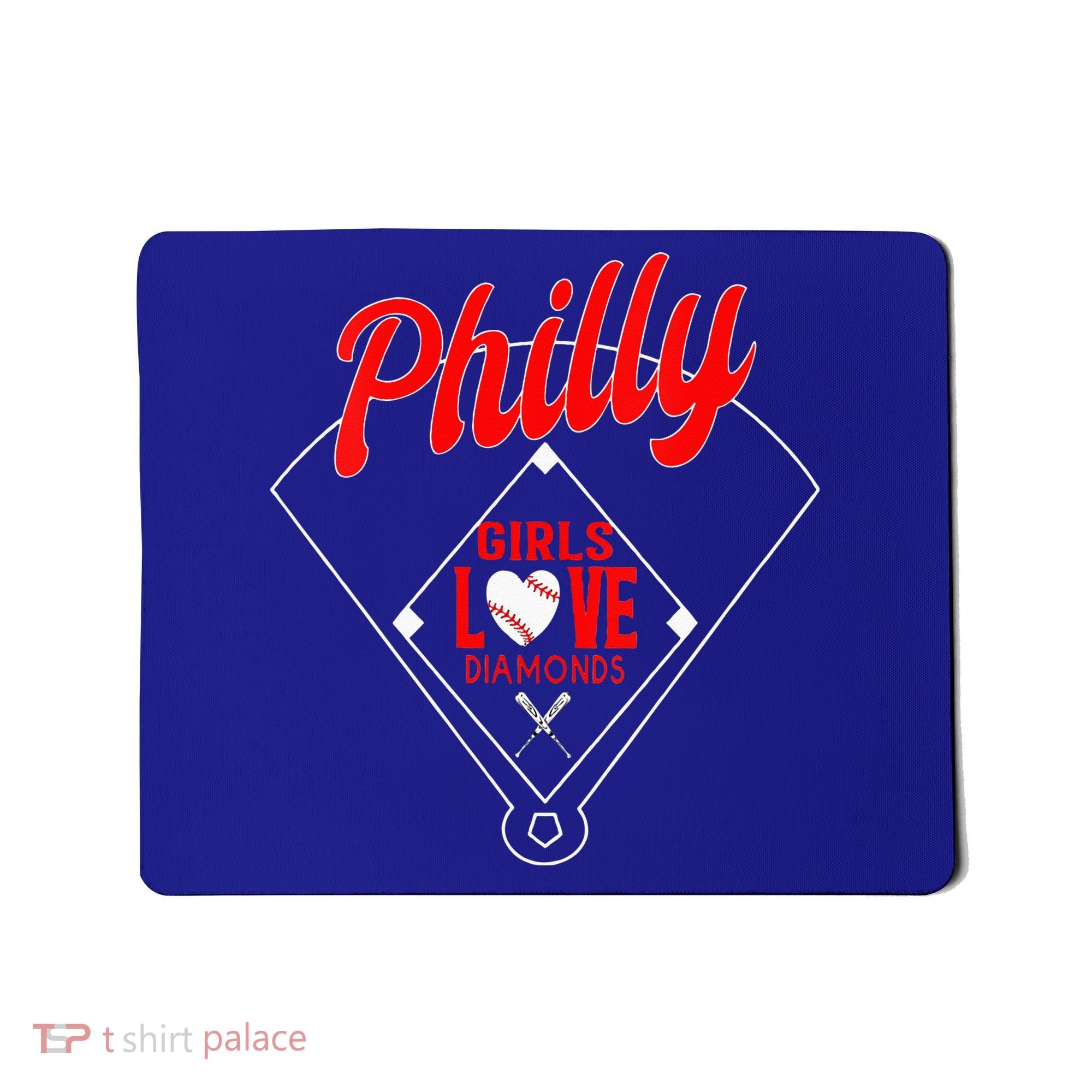  Philly Love Baseball Philadelphia Fan Funny  Mousepad