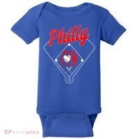  Philly Love Baseball Philadelphia Fan Funny  Baby Bodysuit thumb 0