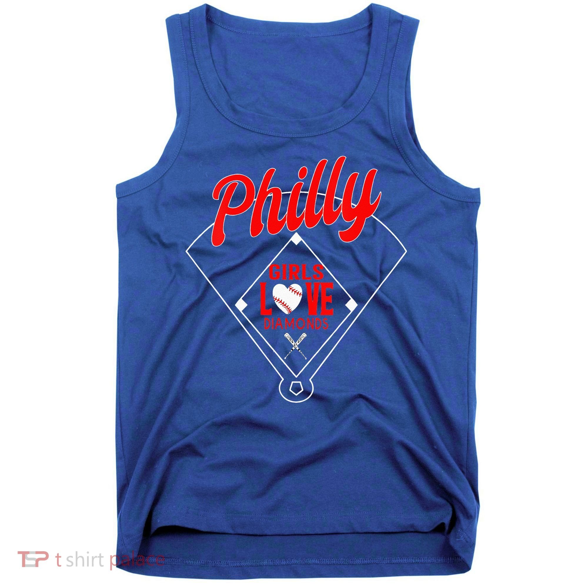  Philly Love Baseball Philadelphia Fan Funny  Tank Top