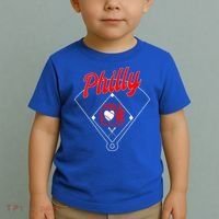  Philly Love Baseball Philadelphia Fan Funny  Toddler T-Shirt thumb 2